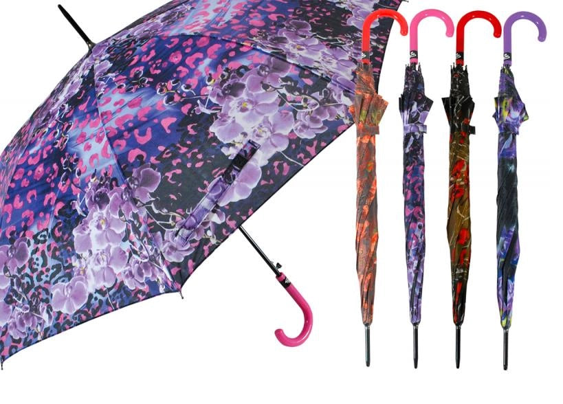 Ombrello da Pioggia Golf Automatico Decoro Fantasie 105 cm 4 Colori