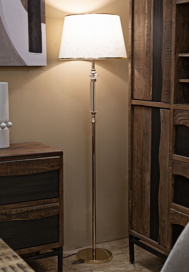 Lampada da Terra Praga Elegante 45x165 cm