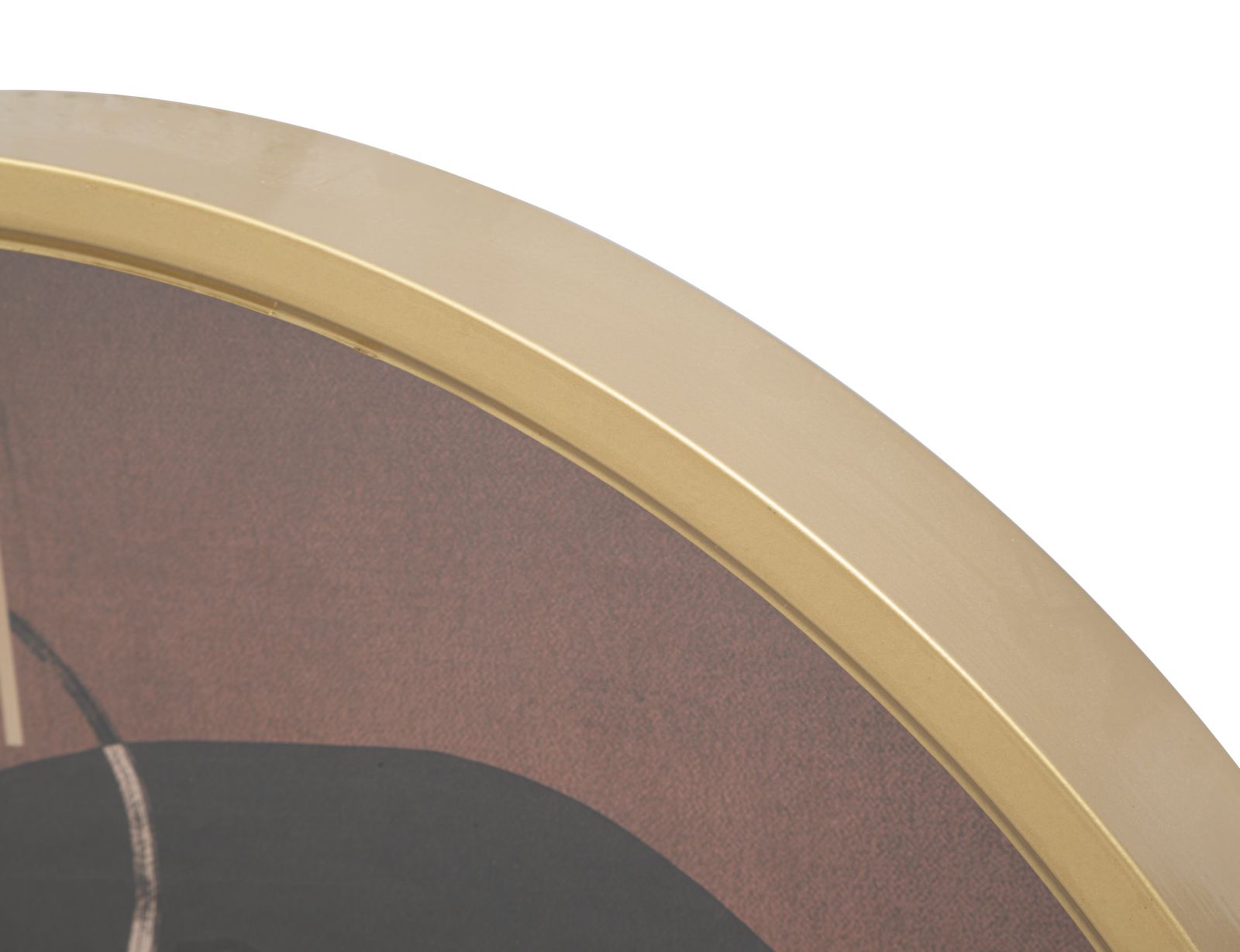 Orologio da muro moderno rosso cm ø 60x6