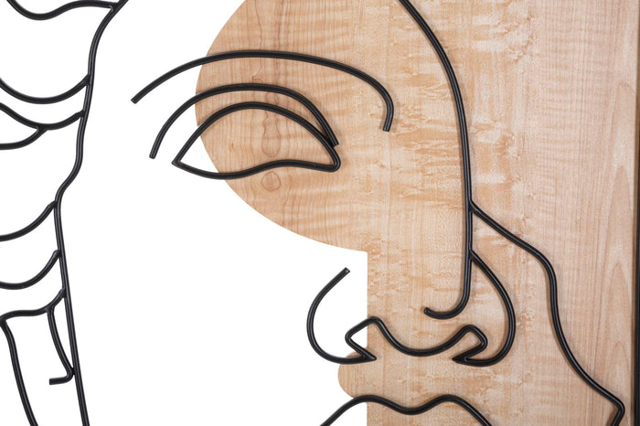 Pannello Decorativo 3D David - cm 50x2x80