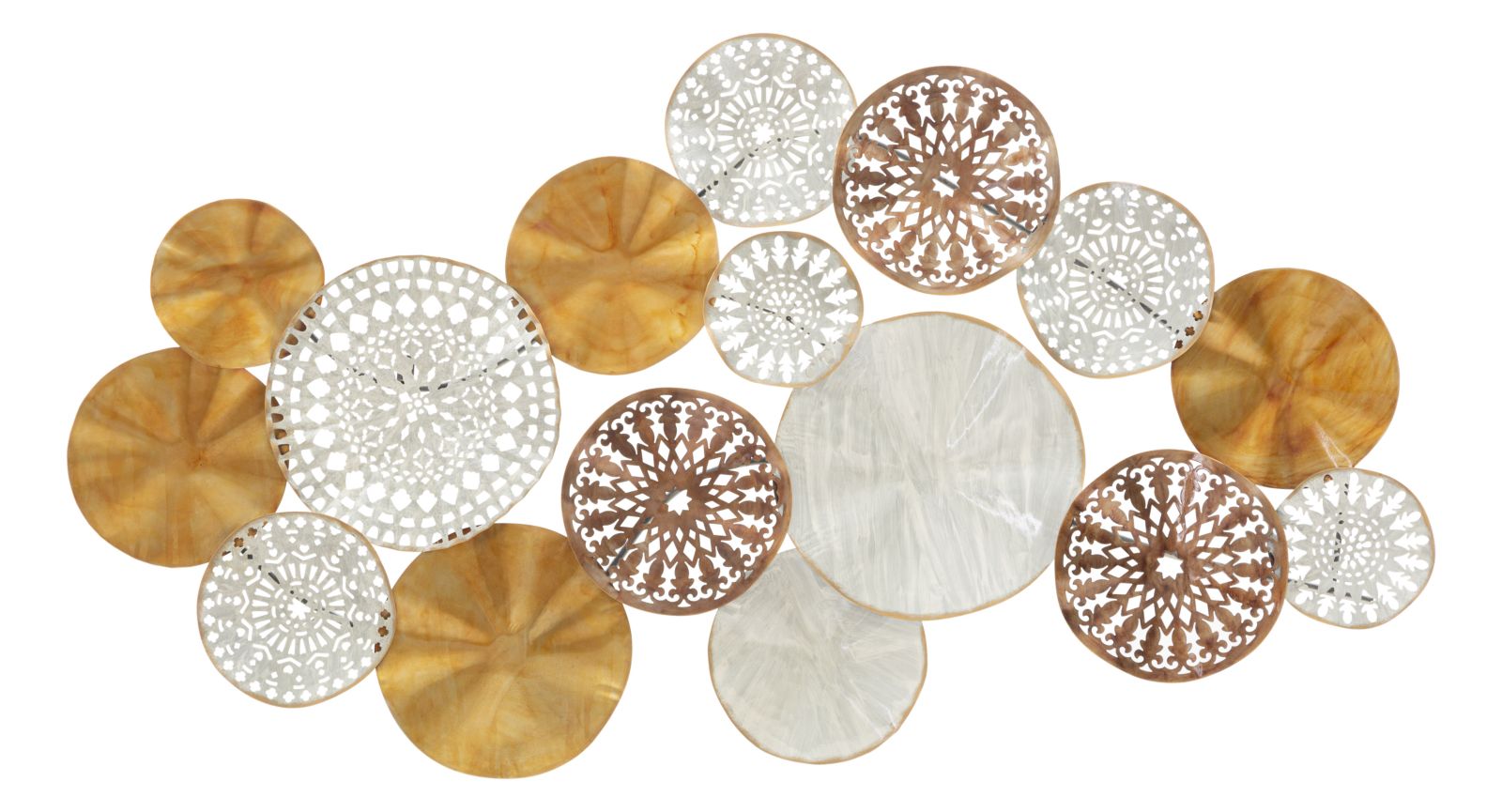 Pannello Decorativo in Ferro Triby 125x5,5x68,5 cm