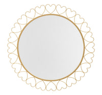 Specchio Cuori Ø 80 cm - Eleganza e Luce per Ogni Ambiente