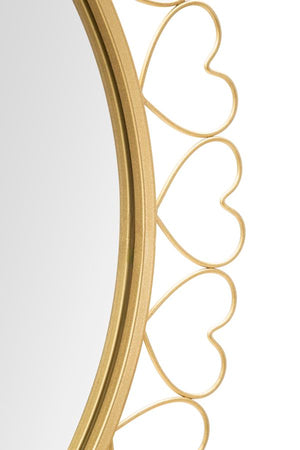 Specchio Cuori Ø 80 cm - Eleganza e Luce per Ogni Ambiente
