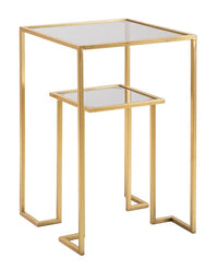 Tavolino Quadrato per Telefono Elegante 39x39x60 cm