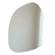 Valbrona, Specchio Forma Ovale, 85x67h cm Bianco
