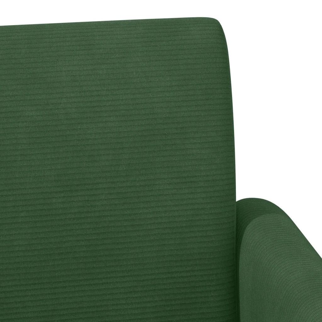 Loveseat con bottoni imbottiti Verde Giungla 116 x 67 x 81 cm 42041793