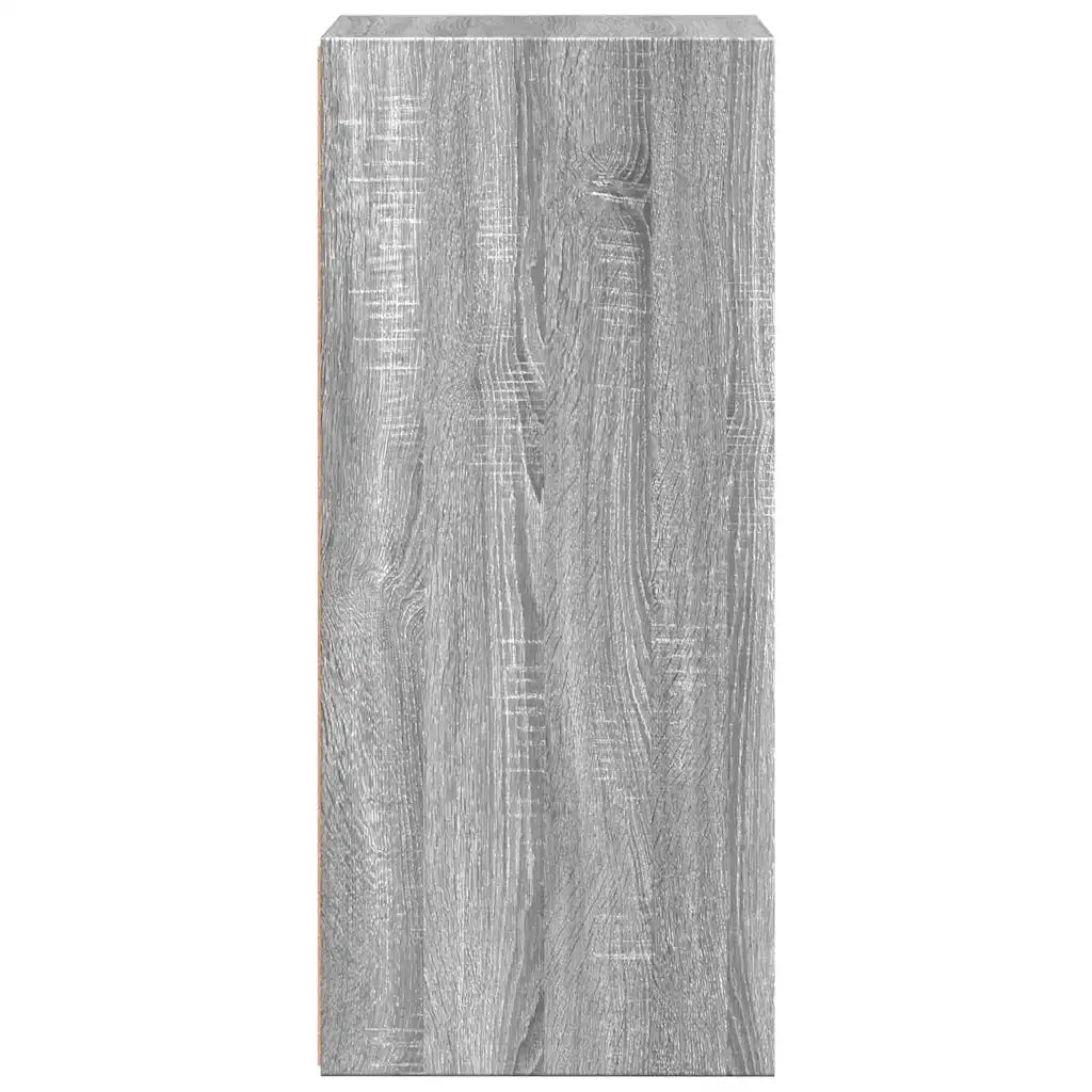 vidaXL Credenza Grigio Sonoma 40x41x93 cm in Legno Multistrato