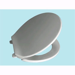 Sedile Tavoletta Wc Fly In Polipropilene Bianco Completo Di Cerniere Fissaggio