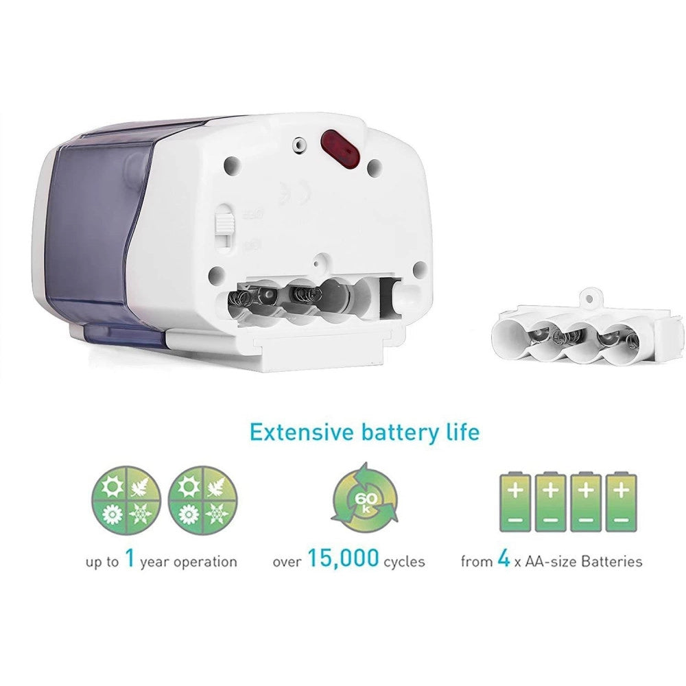 Trade Shop - Dispenser Erogatore Dosatore Sapone Automatico Infrarossi Con Fotocellula 600ml -