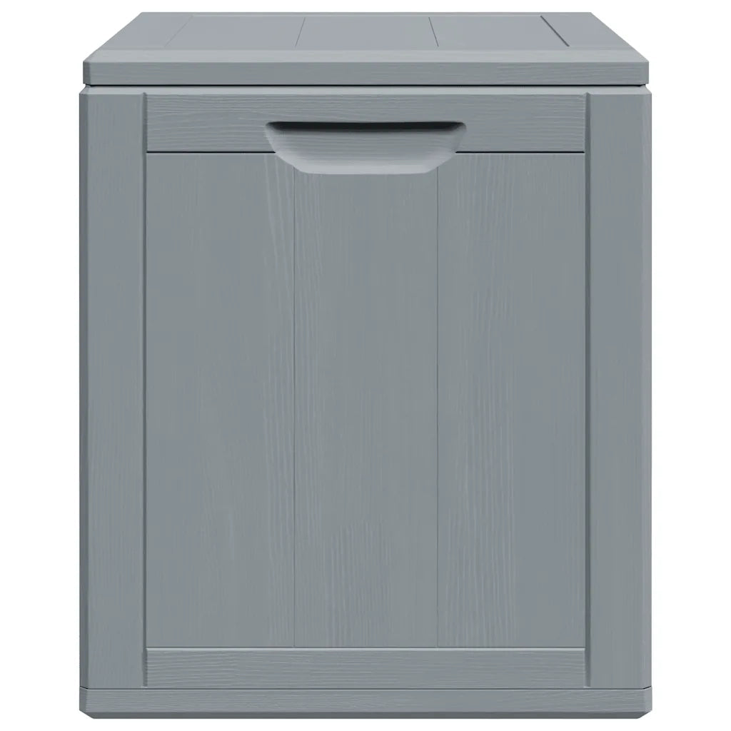 Baule da Giardino 90 L Grigio Aspetto legno in PP CFW9493753