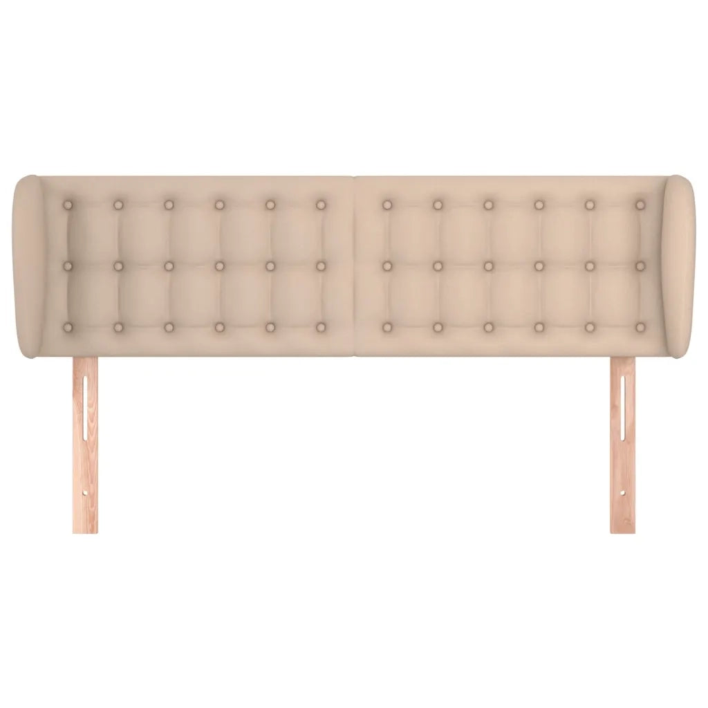 Testiera ad Orecchio Cappuccino 147x23x78/88 cm in Similpelle 3117239