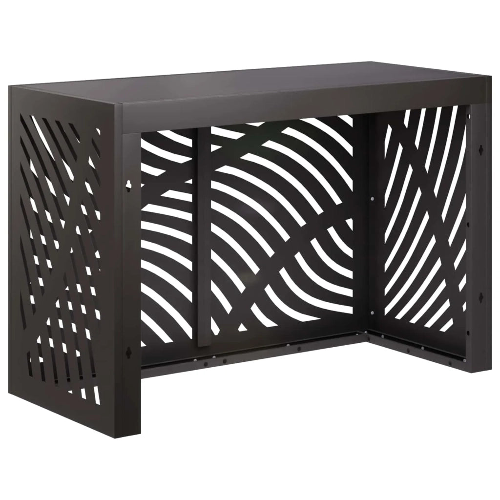 Copertura per condizionatore d'aria Nero 90 x 40 x 60 cm 8014094