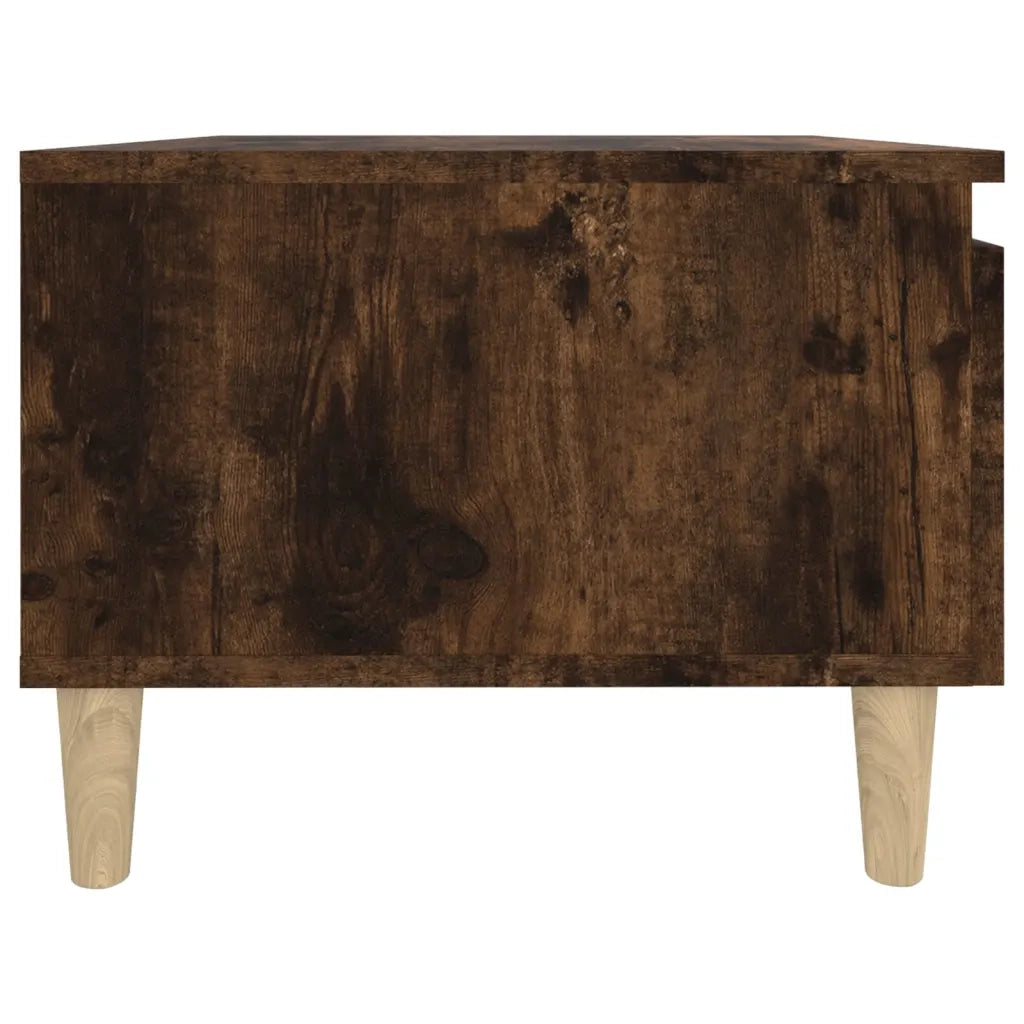 Tavolino da salotto | Tavolino da caff¨¨ | Tavolino da Soggiorno Rovere Fumo 50x46x35cm in Legno Multistrato