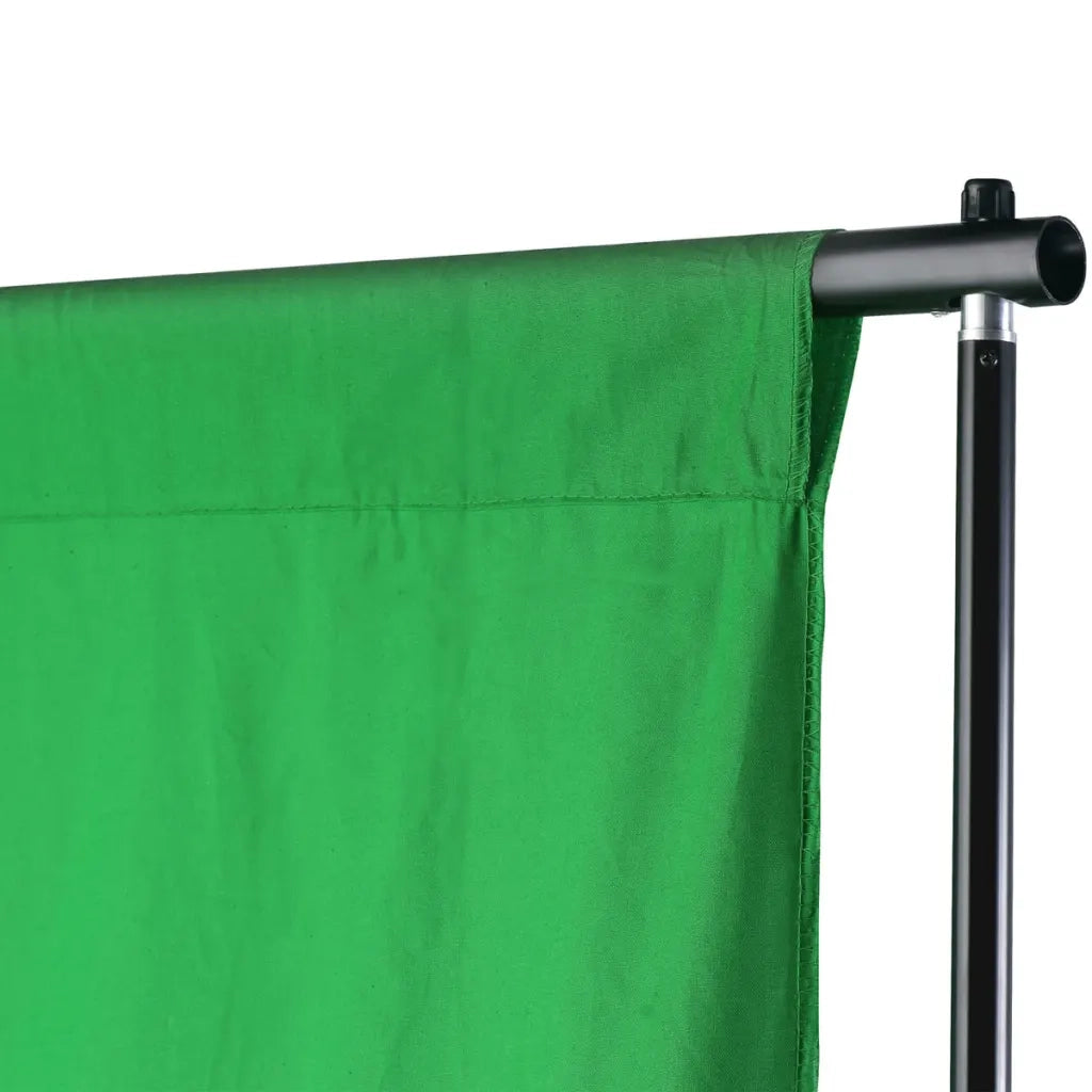 Sistema Portafondali con Fondale Verde 500 x 300 cm 160069