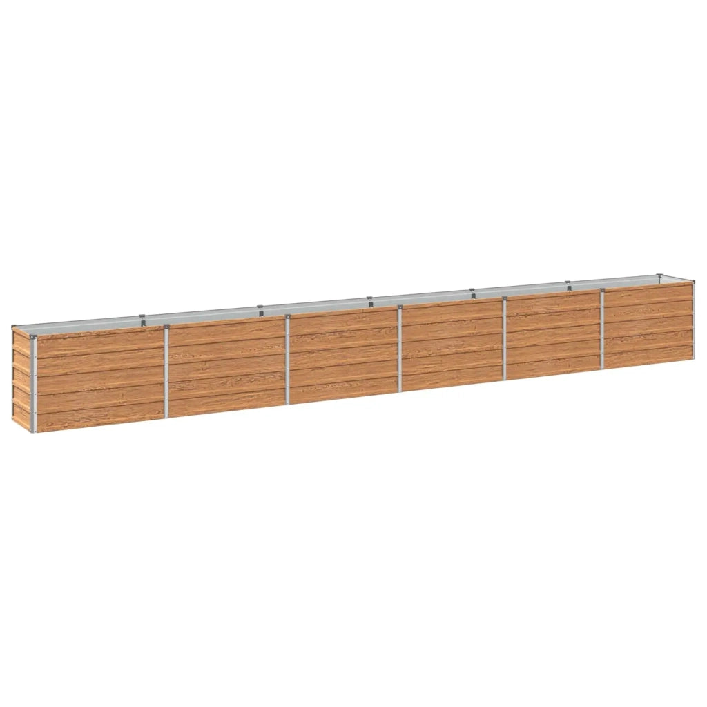 Letto rialzato da giardino Marrone legno 480 x 40 x 55 cm 8006284