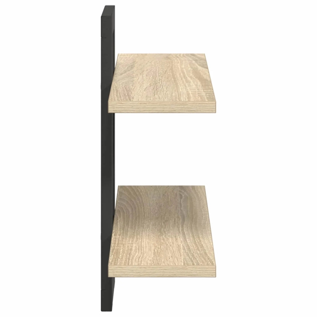 Scaffali flottanti Rovere Sonoma 40 x 15 x 40 cm 8012414