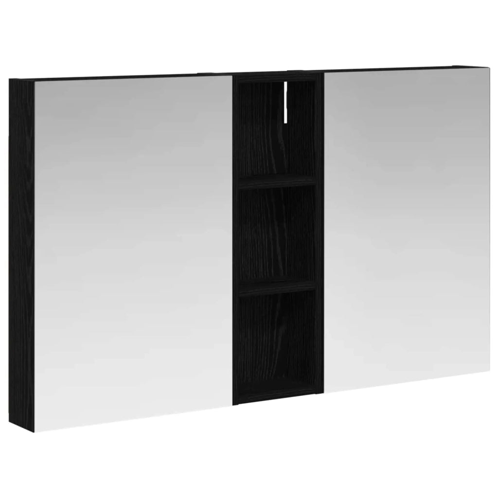 Set di Armadi da Bagno | Armadio da bagno con porta 3 pz 100 x 10,5 x 60,5 cm