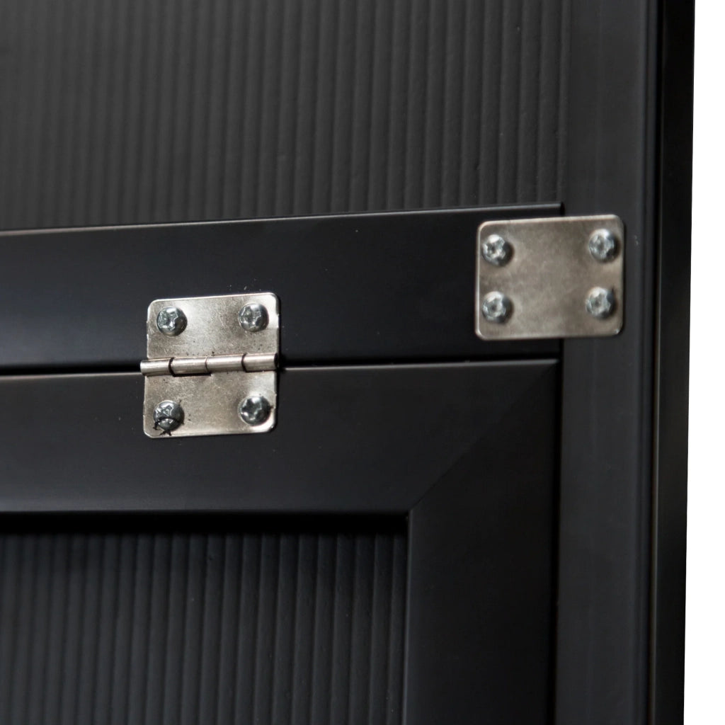 Specchio a figura intera basculante Barletta 150 x 35 cm nero 03_0007970