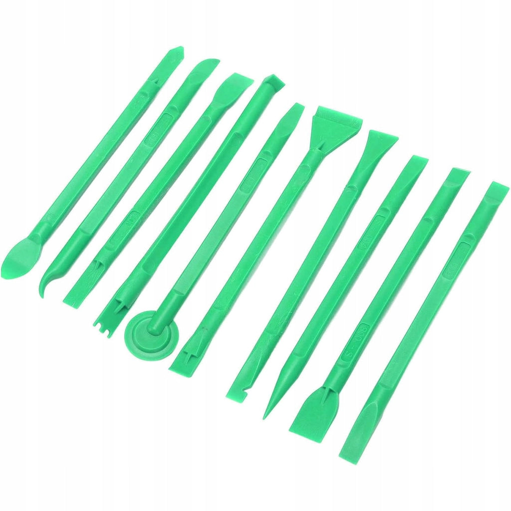 Set di Apri Antistatici per Riparazione – 10 Pezzi, Nylon Rinforzato con Fibra di Vetro | 20 Tipi di Punte