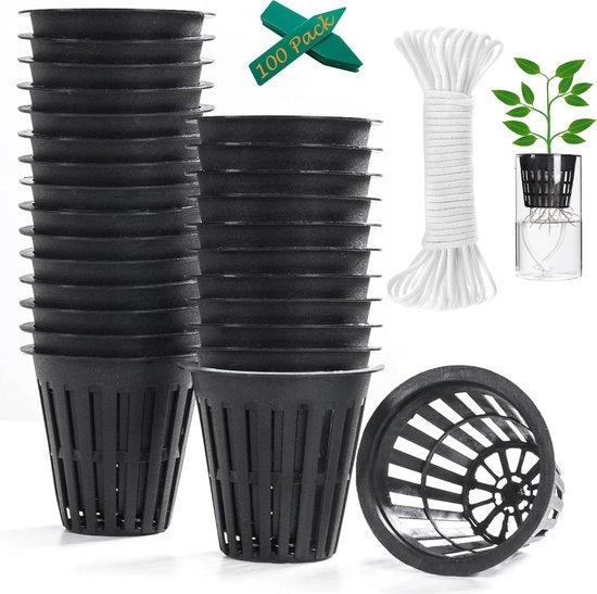 Bacinelli per Hydrocultura - 100 Pezzi - 5 cm - Resistente ai raggi UV