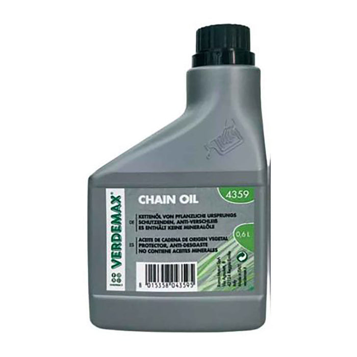 Olio per Catena Lubrificante Motosega 600 ml Verdemax