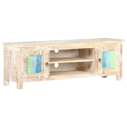 Mobile Porta TV 120x30x40 cm in Legno di Acacia Grezzo