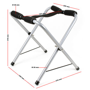 Cavalletto per rimessaggio kayak Richiudibile 370x330x410 mm Alluminio Per kayak canoe e tavole