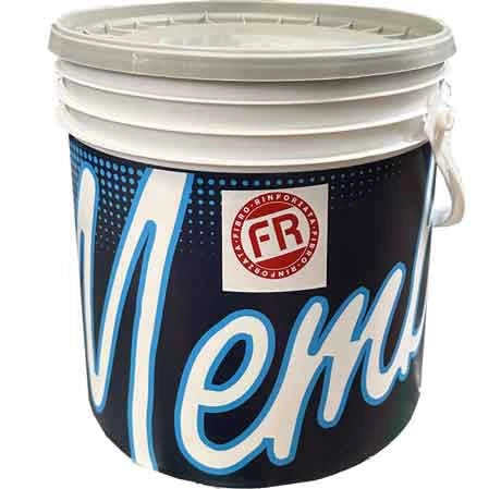 GUAINA LIQUIDA COLORATA FIBRATA 'MEMBRANA' 1,5 Kg - Col. Grigia