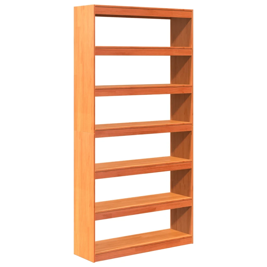 Libreria/Divisorio 100x30x199,5 cm in Legno Massello di Pino 844136