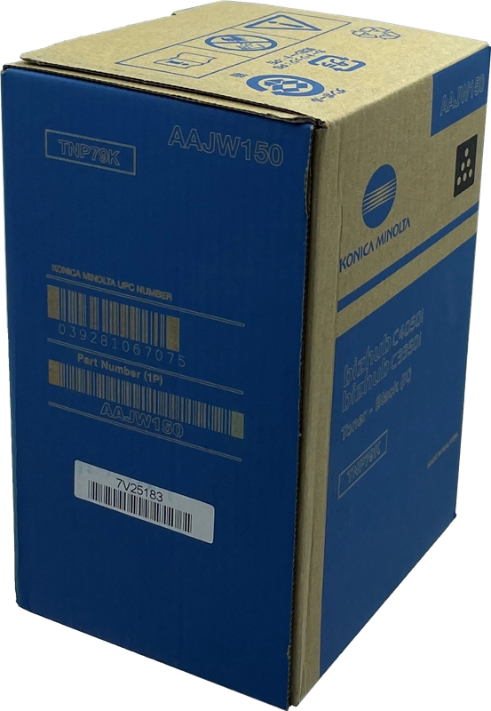 ORIGINAL Konica Minolta toner nero AAJW150 TNP-79K ~13000 Seiten