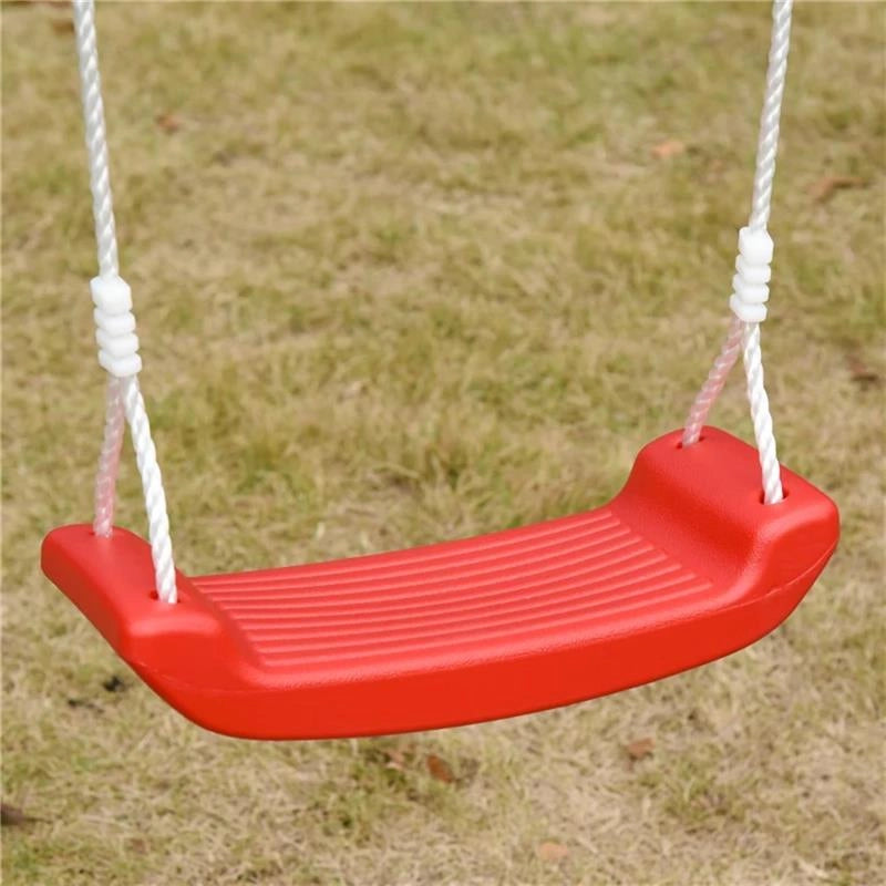 ALTALENA DOPPIA ALTALENA DA GIARDINO PER BAMBINI 3+ ANNI, VERDE ROSSO
