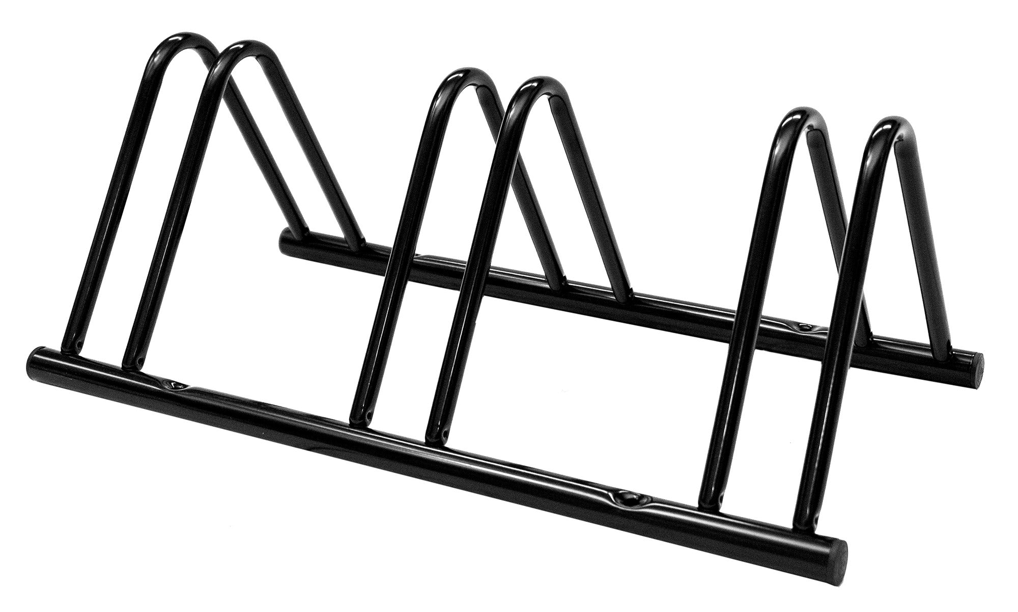 Rastelliera Portabicicletta 3 Posti Agrati 8003W in Acciaio Nero
