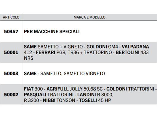 Braccio terzo punto meccanico C1 filetto M22x2.5 completo - 50003