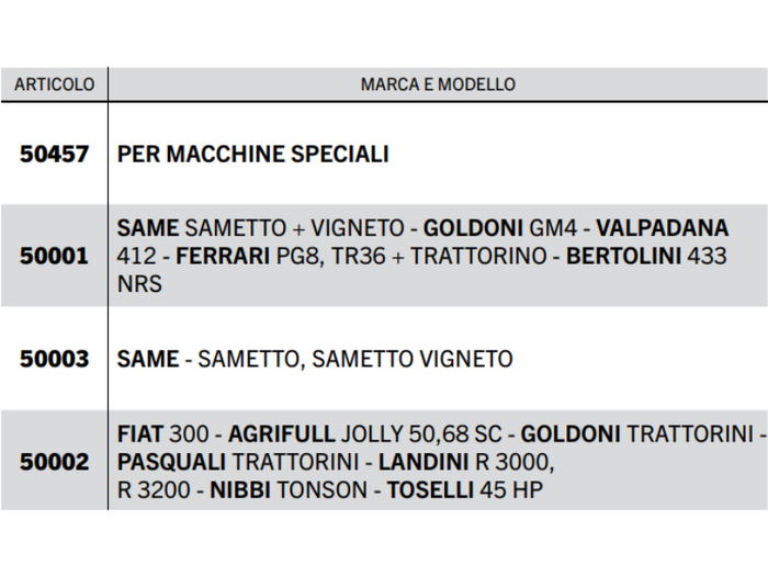 Braccio terzo punto meccanico C1 filetto M22x2.5 completo - 50002