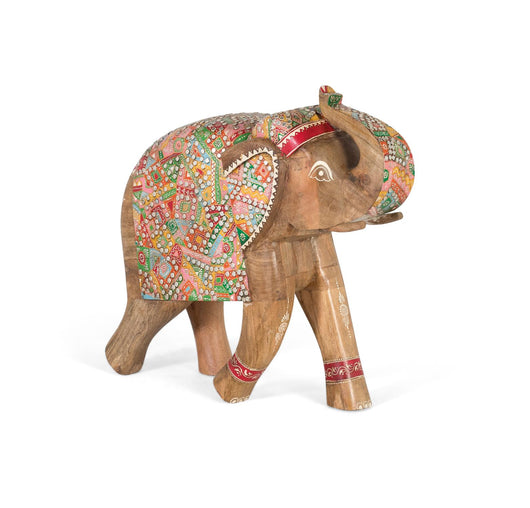 Figura decorativa a forma di elefante alta 65 cm