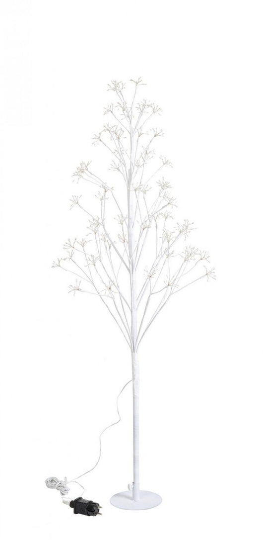 Albero di Natale flash bianco 630 microLED classico H120
