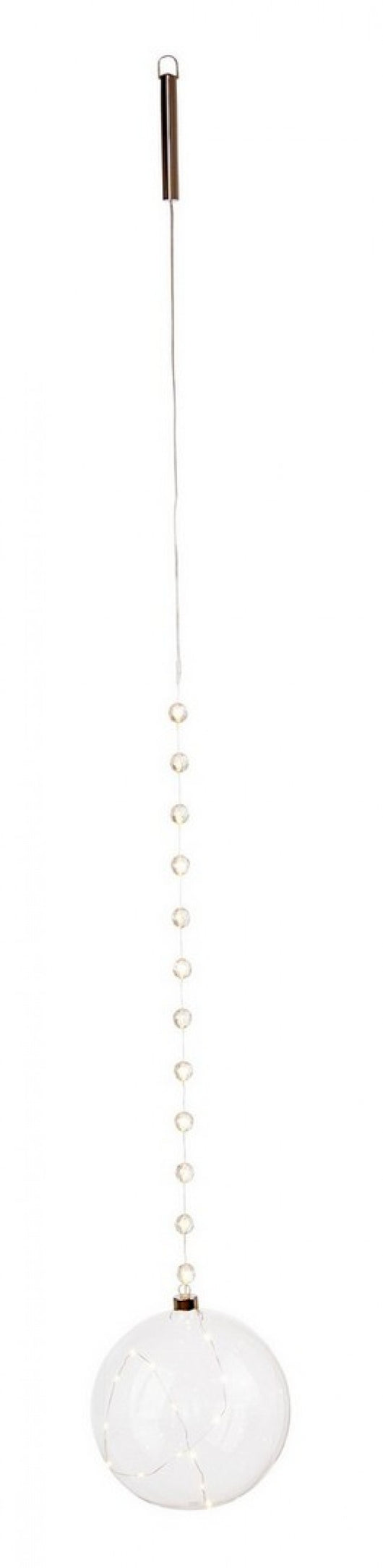 Sfera vetro Amy trasparente classic D200 con LED