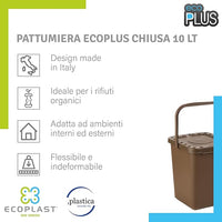 PATTUMIERA ECOPLUS CHIUSA