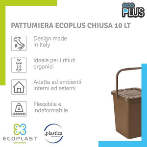 PATTUMIERA ECOPLUS CHIUSA