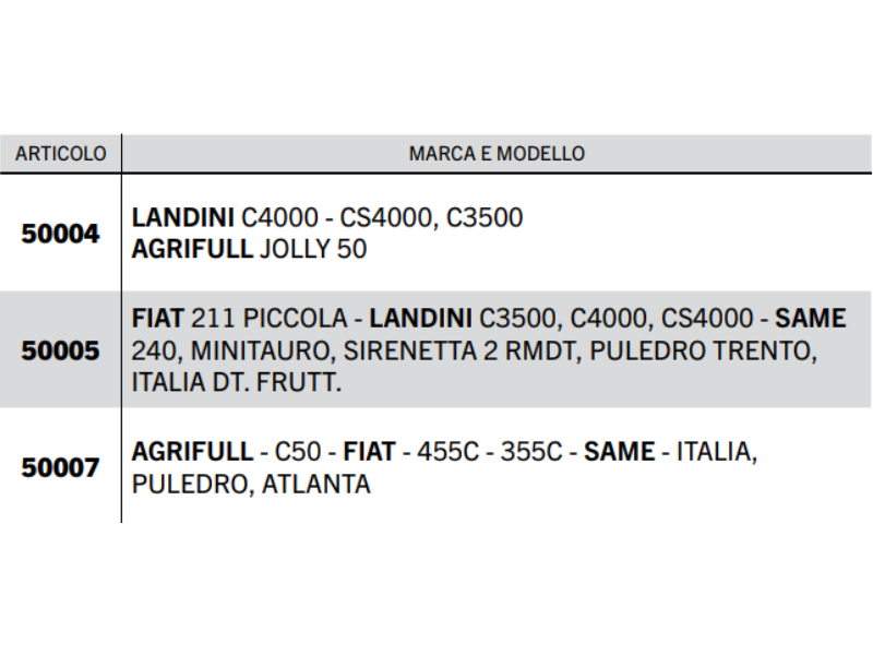 Braccio terzo punto meccanico C1 filetto M24x2.5 completo - 50004