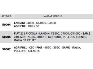 Braccio terzo punto meccanico C1 filetto M24x2.5 completo - 50007