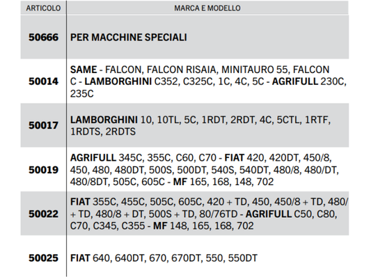 Braccio terzo punto meccanico C1 filetto M27x3 completo - 50017
