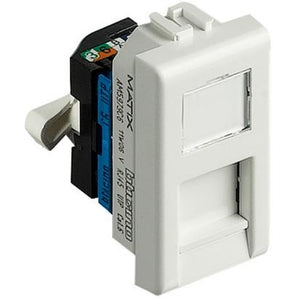 Bticino Matix presa RJ45 Toolless CAT 6E UTP AM5979C6