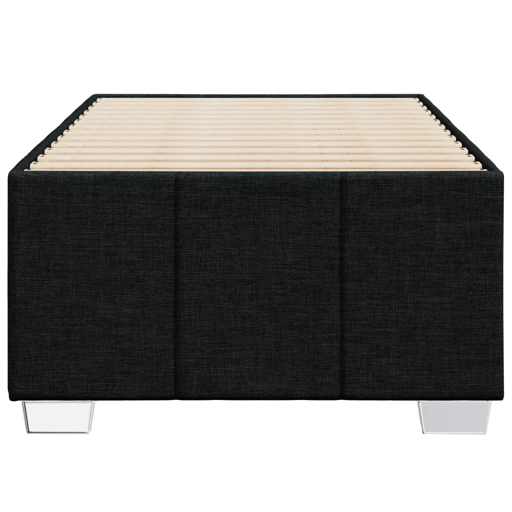Giroletto senza Materasso Nero 80x200 cm Tessuto 3284792