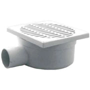 CHIUSINO CON SCARICO LATERALE 15x15 cm - scarico Ø 50 mm