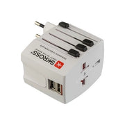 Adattatore da viaggio polypool universale 2 prese usb - PP2209