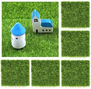 Tappeto erboso miniaturizzato - Simulazione naturale del prato - 5 pezzi