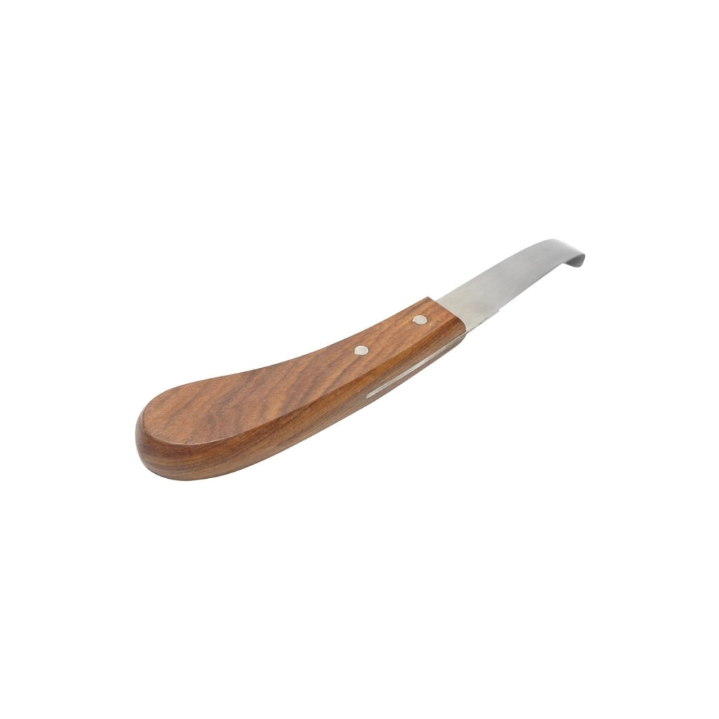Set 2 Coltelli professionale per la pulizia degli zoccoli cavalli 210mm 2 Coltelli sinistra destra per la pulizia degli zoccoli Breckner Germany