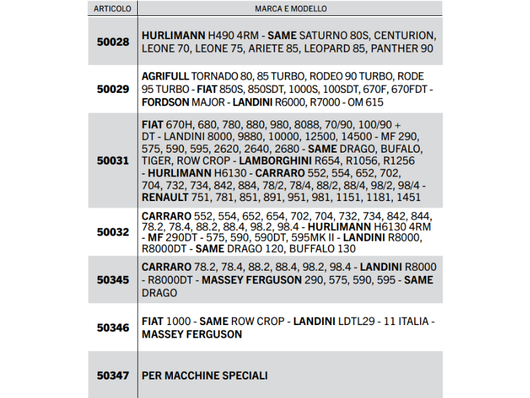 Braccio terzo punto meccanico C2 filetto M30x3 completo - 50029