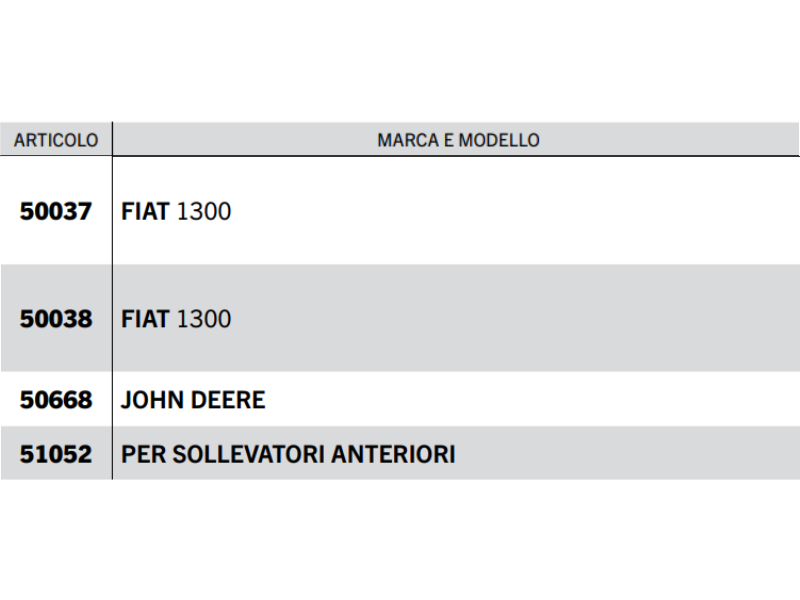 Braccio terzo punto meccanico C2 e C3 filetto M40x3 completo - 50037